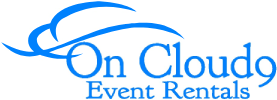 On Cloud9 Event Rentals colored logo